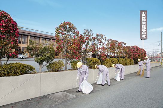 毎月5S点検日の清掃活動